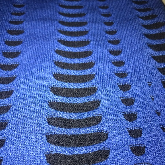 RVN one-of-a-kind XS dress Slit Textured Stretchy - Picture 4 of 5